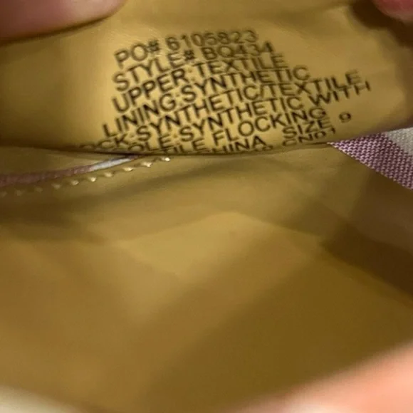 J.CREW pink plaid gingham bow open toe slip on wooden sole chunky heel sz 9 NWOT - Picture 5 of 8